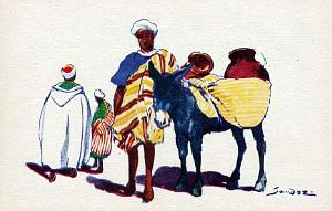 Scenes d'Afrique du Nord par Edourd Marcel Sandoz (9)